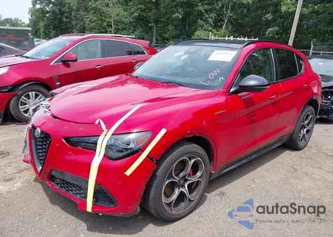 2024 Alfa Romeo Stelvio Veloce Awd from USA, damaged, VIN ZASPAKBN0R7D79058